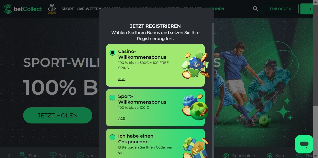 BetCollect Casino